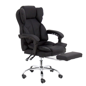 Chaise de bureau de direction moderne pivotante à dossier moyen, en cuir PU de luxe, réglable en hauteur, prix de gros - Product Image 3