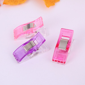 <span class=keywords><strong>Clips</strong></span> de Costura de Alta Calidad, 100 Piezas, Plástico Transparente, Colores Surtidos, <span class=keywords><strong>Clips</strong></span> de Plástico, <span class=keywords><strong>Clips</strong></span> de Costura Wonder Clip - Product Image 6