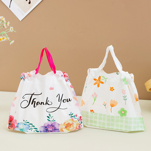 Bolsas retráctiles de PE al por mayor transfronterizas para llevar y embalaje de regalo Cartón duradero embalado con exhibición de frutas - Product Image 1