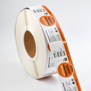 Étiquettes personnalisées pour flacons de médicaments et de compléments alimentaires, impression directe, matériaux adhésifs de haute qualité, production rapide - Product Image 2