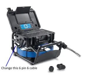 Pipe Video Inspection Camera Pipeline Drain Sewer Industrial Endoscope IP68 Sewer Inspection Camera System