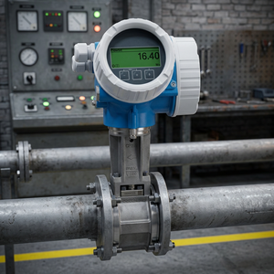 Débitmètre Endress Hauser Prowirl D200 7D2C25 DN25, précision de 0,75 %, acier inoxydable 316L, 4-20 mA/HART, léger - Product Image 1