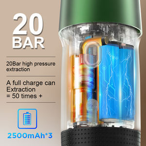 Nouvelle Arrivée <span class=keywords><strong>Machine</strong></span> <span class=keywords><strong>à</strong></span> <span class=keywords><strong>Café</strong></span> <span class=keywords><strong>à</strong></span> Capsules Cafetière de <span class=keywords><strong>Voiture</strong></span> <span class=keywords><strong>Machine</strong></span> <span class=keywords><strong>à</strong></span> Expresso 20 Bars 7500mAh <span class=keywords><strong>Machine</strong></span> <span class=keywords><strong>à</strong></span> Expresso Portable - Product Image 2