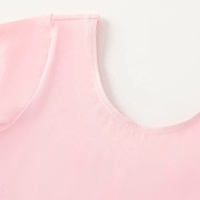 Justaucorps de danse à manches longues pour filles AM181 Mdnmd avec jupe en maille intégrée, tenue de danse pour enfants, vêtements d'entraînement pour studio