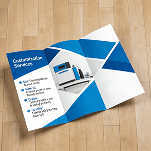 Custom <strong>Printing</strong> Service Folded Leaflets <strong>Flyers</strong> Booklet Brochure Double Sided <strong>Printing</strong> for <strong>Restaurant</strong> Menu Marketing Materials - Product Image 5