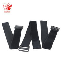 Prix usine réglable crochet et boucle boucle ceinture ceinture élastique crochet et boucle ceinture de fixation