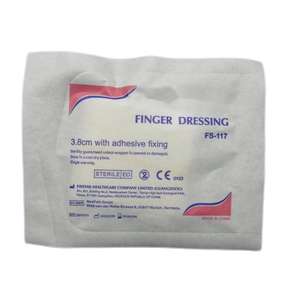 HSE Dedo ferida Molho Com Absorvente Pad E Fixação Adesiva Faixa Elástica Auto Seal Encerramento 3.5cm 3.8cm tamanho pequeno - Product Image 3