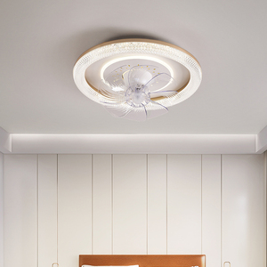 ไฟเพดาน LED สไตล์จีนพร้อมพัดลมเหล็กให้ความอบอุ่น CRI 90รับประกัน5ปีสำหรับห้องนั่งเล่น - Product Image 4