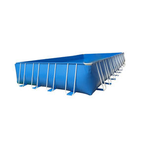 <span class=keywords><strong>Piscine</strong></span> à poissons structurée sur mesure 1000-50000LPiscine <span class=keywords><strong>hors</strong></span> <span class=keywords><strong>sol</strong></span> rectangulaire à cadre en PVC - Product Image 4