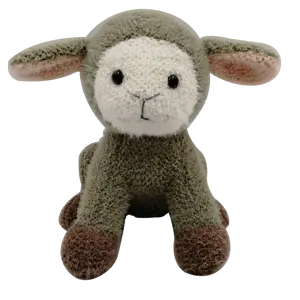 High Quality Custom 11 Inch Wild Animal Sitting Stuffed Plush Sheep Lamb