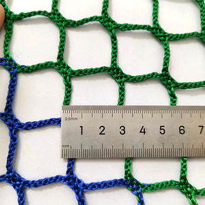 Filet de volley-ball en polyéthylène 25*25mm, filet de badminton sans nœuds, filet de sécurité pour terrain de jeu extérieur, filet amovible - Product Image 1