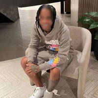Celana Jogger Pria dengan Tali Serut, Pinggang Elastis, Santai, untuk di Rumah, Olahraga, Grosir, Fleece Hangat, Berkantong, Nyaman