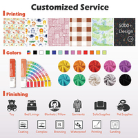 KINGCASON Fabricant Grossiste Tissus Velboa Couleur Unie 100% Polyester Spandex Minky Dot Velours Super Doux et Moelleux pour Couvertures