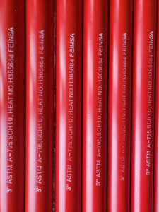 أنابيب حريق ASTM A795 مطلية باللون الأحمر من الفولاذ Sch40 للاستخدام في نظام مكافحة الحرائق في الشقق العراقية - Product Image 4