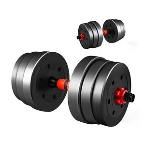 CooSport Fitness Haltères en ciment de 20 kg, équipement de musculation, ensemble d'haltères électro-plaqués, longueur 1,2 m, diamètre 25 mm - Product Image 5