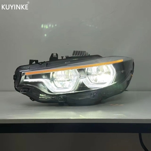 KUYINKE Accesorios para Automóviles, Faro <span class=keywords><strong>L</strong></span>áser para <span class=keywords><strong>BMW</strong></span> Serie 4 F32 M4 F82, Luces Delanteras Blancas y Amarillas DRL <span class=keywords><strong>430</strong></span> 435 440i, Conexión Plug and Play - Product Image 5