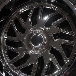 Jantes en alliage d'aluminium forgé de luxe personnalisées pour l'automobile, 18-24 pouces, à déport profond, finition argentée, multi-rayons, universelles - Product Image 3