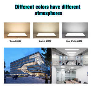 Luz de techo Led Dali de 595*1195mm, 60x60cm, 600x600, 2x2, 2x4, Panel de luz Led CE UKCA, luz Troffer empotrada sin parpadeo - Product Image 6