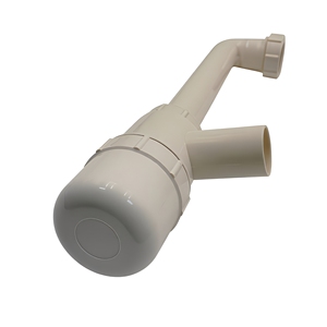 Conector de codo Co-PE de PVC anticorrosión OEM, accesorio de tubería de diseño moderno para baño, cocina y uso de inodoro - Product Image 1
