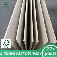 Vente en gros de feuilles de carton gris sur mesure A4 A3 A2 1000 g/m² pour l'emballage et la papeterie