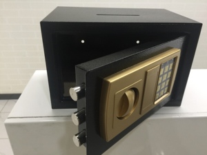 Cold Rolled Steel Deposit Safe <b>Box</b> <b>Security</b> Office Hotel School Safes Electronic Lock Wall Mounted Small Safe - Product Image 5