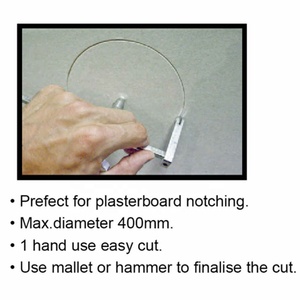 Núm bền công cụ cầm tay Vòng tròn cắt vách thạch cao đồ đạc ánh sáng Ống cố định kim loại tự làm thạch cao thực tế điều chỉnh vít - Product Image 5