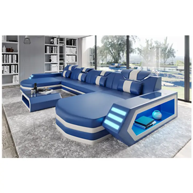 Hot selling u-shaped sofa set furniture living room sofas sectionals