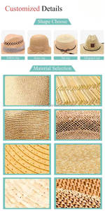 Sombrero DE rafia con gancho para hombre, sombrero DE paja DE rafia con diseño DE SAFARI CROCHET - Product Image 2