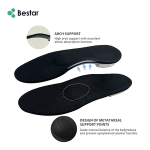 Bstar עמיד ineole pu עור אורטוטיקה קשת יוניסקס תמיכה אופנים ברגל שטוחה - Product Image 5