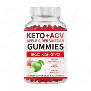 Oem nhà máy tốt nhất Gummy gấu APPLE CIDER dấm Gummies với axit folic vitamin chất chống oxy hóa vẻ đẹp hỗ trợ sức khỏe đường ruột cho người lớn - Product Image 1