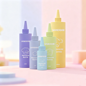 2Oz 4Oz 6Oz 8Oz 16Oz Tùy Chỉnh Màu Sắc Nhựa Bóp Tip Spout Sắc Tố Dispenser Chai Mỹ Phẩm Bao Bì Tóc Dầu Bóp Chai - Product Image 4