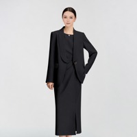 Ensembles de costumes pour femmes, vêtements de bureau pour femmes, uniformes d'hôtesse de l'air, vêtements de travail, vêtements de carrière, OEM ODM