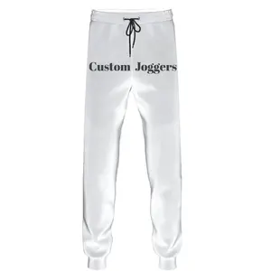 Logo personnalisé Joggers Hommes de Haute Qualité Running Workout Gym OEM Sublimation Jogger Pantalon