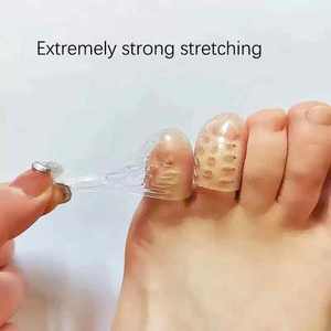 Protezione per Dita dei Piedi in Silicone Gel Trasparente Perforato Traspirante Impermeabile Anti-Sfregamento Anti-Vesciche Anti-Dolore - Product Image 5