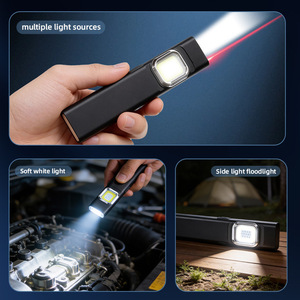 COB <b>Work</b> <b>Light</b> Magnetic Inspection Flashlight USB Rechargeable LED Multi Functional Lighting - Product Image 4
