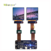 2,9 Zoll 1440x1440 2K VR Kopfmontiertes TFT LCD Modul 2,9 Zoll 120Hz Bildschirm Dual IPS LCD Display für VR AR HMD Geräte