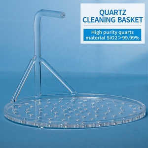 Bán dẫn thạch anh Cassette & foup tương thích tàu sân bay Khay cho Wafer làm sạch giỏ - Product Image 2