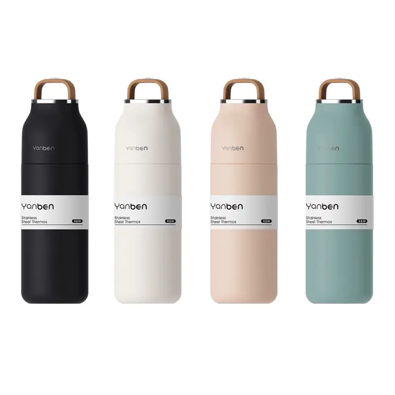 Yuantong 2023 style 350ml 500ml NEW Design Water Bottle Double Wall Stainless Steel Thermo Cups