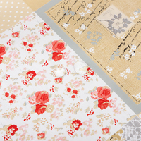 Nappe carrée en PVC Huangang, imprimée de motifs floraux, non tissée, imperméable, durable, style européen, pour la maison, les fêtes et les mariages