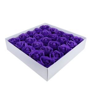 Flores Artificiales de Jabón, Rosas de Cinco Capas, Ramos de Flores Grandes, Cajas de Regalo, Arreglos Florales, Suministros para Floristas - Product Image 5