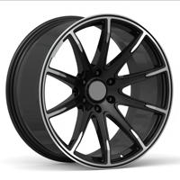 Jantes forgées GS Deep Dish polies/noires mates 20 21 22 pouces 5x120 6x139.7 en alliage pour Mercedes Benz/Land Rover/Mustang/BMW
