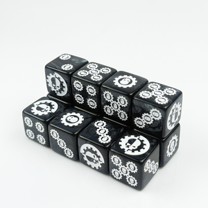 Dadi personalizzati in acrilico da 16 mm, esagonali, incisi, regalo per giochi <span class=keywords><strong>D</strong></span>&<span class=keywords><strong>D</strong></span> e gioco <span class=keywords><strong>d</strong></span>'azzardo, logo personalizzato - Product Image 6