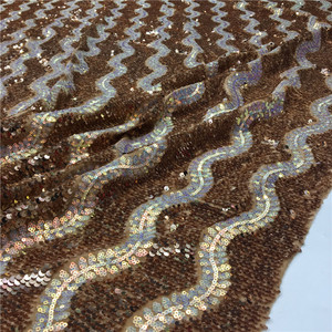 Nhung dưới vải phi chúng tôi tissu <span class=keywords><strong>sequin</strong></span> vải thêu Bridal pha lê Sequins nặng đính cườm vải tuyn <span class=keywords><strong>sequin</strong></span> - Product Image 3