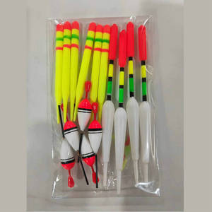 Ensemble de flotteurs de pêche 15pc bouée verticale professionnelle avec bâton lumineux multifonction leurre flotteur matériel de pêche pour la pêche à la carpe Pesca - Product Image 3