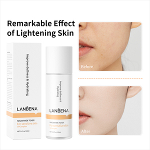 LANBENA Niacinamide Vitamine C Eau Tonique Visage Éclaircissante 3D pour Améliorer le Teint Terne Hydratation Profonde - Product Image 3