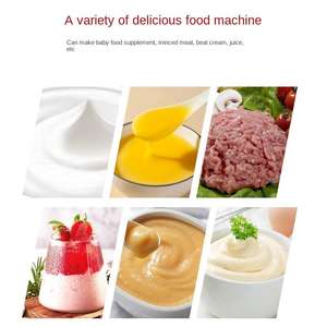 Denai el elektrikli değirmeni küçük ev çok fonksiyonlu mikser ile çift ve değişken hız özel toptan İngiltere tak - Product Image 5