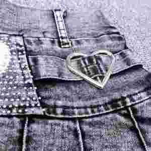 Set di <span class=keywords><strong>abbigliamento</strong></span> Boutique per ragazze di Design professionale 2022 estivo abito di jeans per ragazze - Product Image 2
