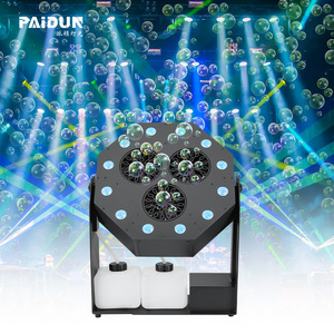 Patton <span class=keywords><strong>120W</strong></span> RGB điện điều khiển từ xa bong bóng khói Máy sân khấu DJ đám cưới bên sương mù Máy DMX512 tương thích nhôm - Product Image 1