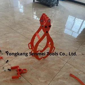 औद्योगिक 4-पंजा स्टील प्लेट भारी-शुल्क पेड़ लिफ्टर लकड़ी के क्लैंप हुक विरोधी पर्ची उठाने हुक विरोधी पर्ची उठाने हुक - Product Image 4