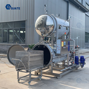 Équipement de cuisson à la vapeur industrielle pour produits carnés et poissonnés en conserve, machine de stérilisation automatique à jet d'eau - Product Image 6